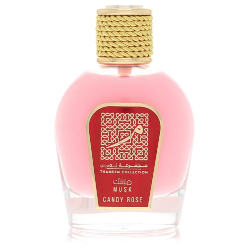 Lattafa Musk Candy Rose by LattafaEau De Parfum Spray (Unisex Unboxed) 3.4 oz 3.4 oz / 100 ml / Alcohol, Amber, Woody, Aldehyde, Oils Women