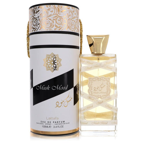 Lattafa Musk Mood by LattafaEau De Parfum Spray (Unisex) 3.4 oz 3.4 oz / 100 ml / Alcohol, Amber, Woody, Aldehyde, Oils Unisex