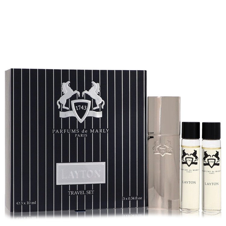 Layton Royal Essence von Parfums De MarlyThree Eau De Parfum Sprays Reiseset 3 x 0,34 oz