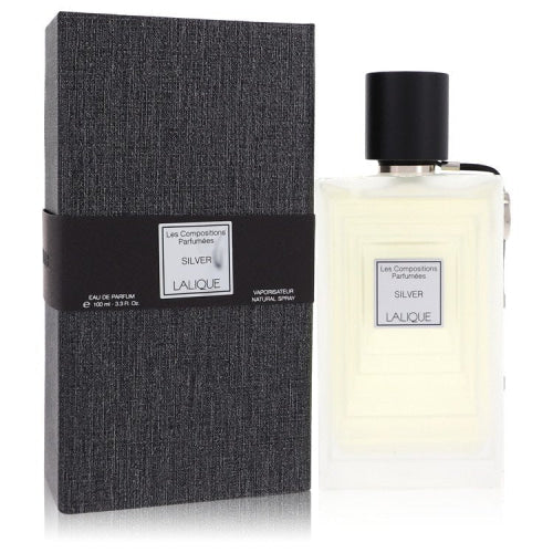 Les Compositions Parfumees Silver by LaliqueEau De Parfum Spray 3.3 oz 3.3 oz / 100 ml / Alcohol, Amber, Woody, Aldehyde, Oils Women