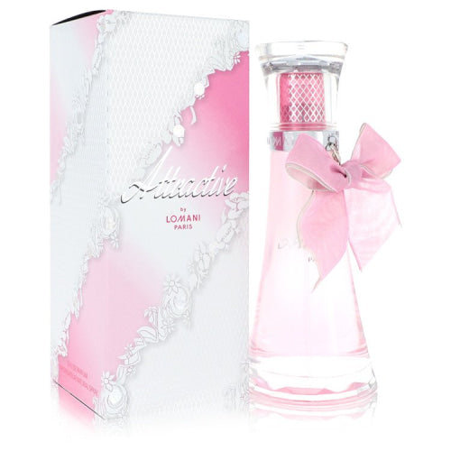 Lomani Attractive by LomaniEau De Parfum Spray 3.3 oz 3.3 oz / 100 ml / Alcohol, Amber, Woody, Aldehyde, Oils Women