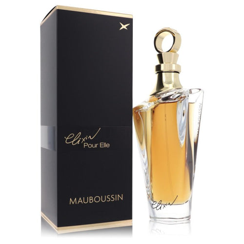 Mauboussin L’Elixir Pour Elle by MauboussinEau De Parfum Spray 3.4 oz 3.4 oz / 100 ml / Alcohol, Amber, Woody, Aldehyde, Oils Women
