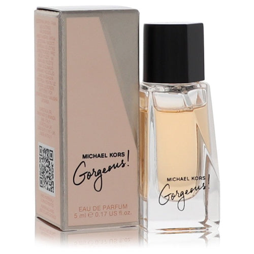 Michael Kors Gorgeous by Michael KorsMini EDP.14 oz.14 oz / 4 ml / Alcohol, Amber, Woody, Aldehyde, Oils Women