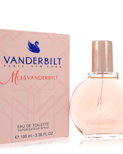 Miss Vanderbilt by Gloria Vanderbilt Eau De Toilette Spray 3.3 oz for Timeless Elegance