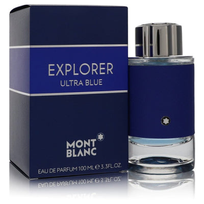 Montblanc Explorer Ultra Blue Eau De Parfum 3.3 oz for Adventurous Men