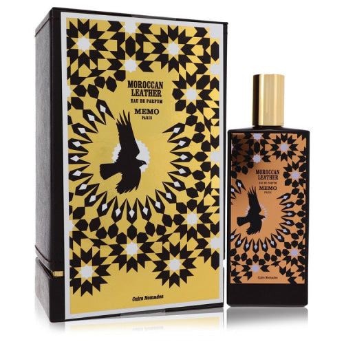 Moroccan Leather by MemoEau De Parfum Spray 2.5 oz 2.5 oz / 75 ml / Alcohol, Amber, Woody, Aldehyde, Oils Women