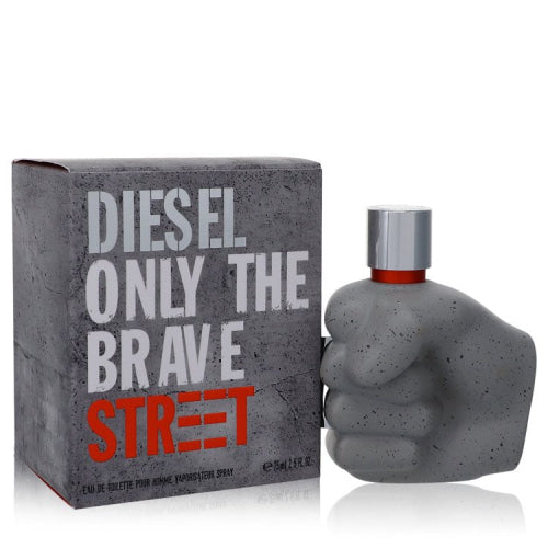 Only the Brave Street by DieselEau De Toilette Spray 2.5 oz 2.5 oz / 75 ml / Alcohol, Amber, Woody, Aldehyde, Oils Men
