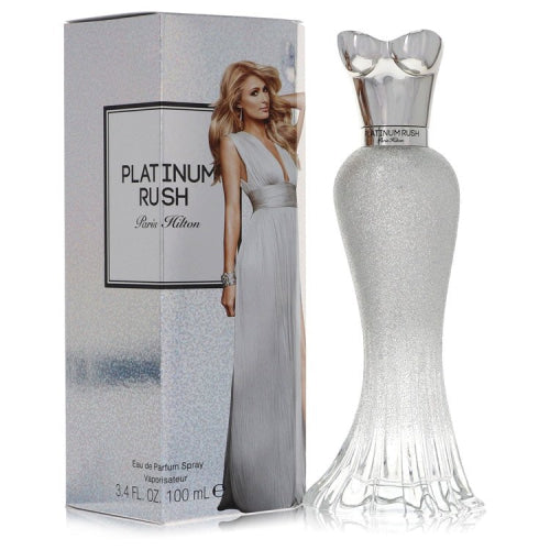 Paris Hilton Platinum Rush by Paris HiltonEau De Parfum Spray 3.4 oz 3.4 oz / 100 ml / Alcohol, Amber, Woody, Aldehyde, Oils Women