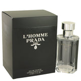 Prada L'homme by Prada Eau De Toilette Spray 1.7 oz for Men - Sophisticated Woodsy Fragrance