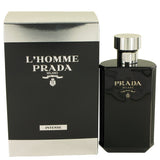 Prada L'homme Intense by Prada Eau De Parfum Spray 3.4 oz for Lasting Masculine Appeal