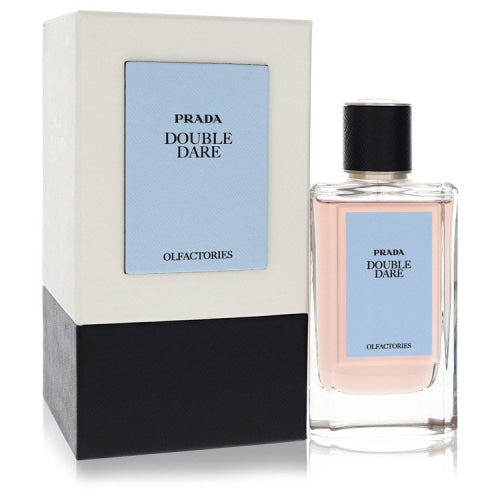 Prada Olfactories Double Dare by PradaEau De Parfum Spray with Gift Pouch (Unisex) 3.4 oz 3.4 oz / 100 ml / Alcohol, Amber, Woody,