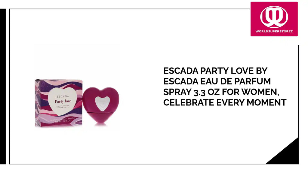 Escada Party Love by Escada Eau De Parfum Spray 3.3 oz for Women, Celebrate Every Moment by@Outfy