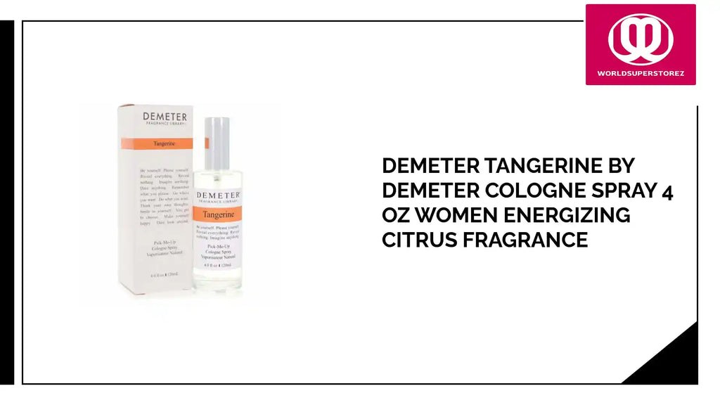 Demeter Tangerine by Demeter Cologne Spray 4 oz Women Energizing Citrus Fragrance by@Outfy
