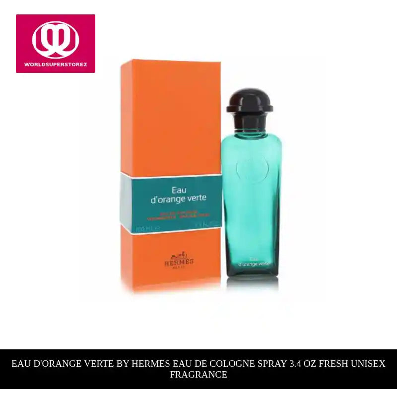 Eau D'Orange Verte by Hermes Eau De Cologne Spray 3.4 oz Fresh Unisex Fragrance by@Outfy