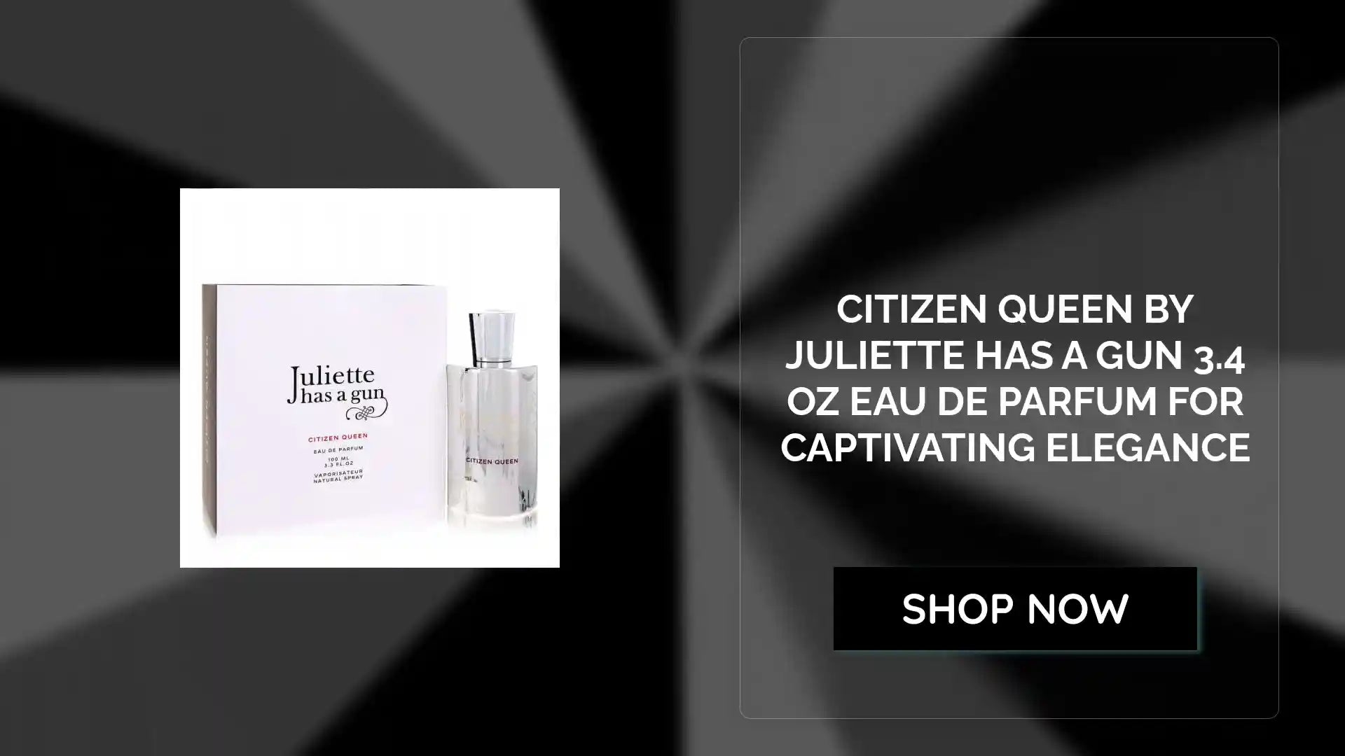Citizen Queen by Juliette Has a Gun 3.4 oz Eau De Parfum for Captivating Elegance by@Outfy