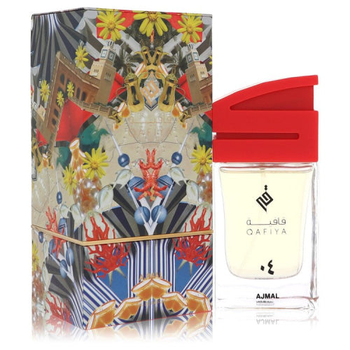 Qafiya 04 by AjmalEau De Parfum Spray (Unisex) 2.5 oz 2.5 oz / 75 ml / Alcohol, Amber, Woody, Aldehyde, Oils Unisex