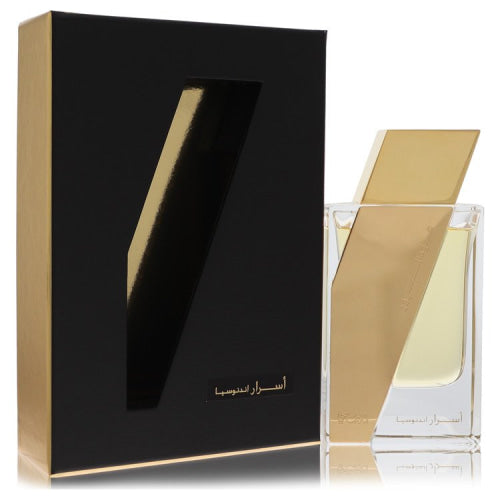 Rasasi Atar Al Boruzz Asrar Indonesia by RasasiEau De Parfum Spray 1.69 oz 1.69 oz / 50 ml / Alcohol, Amber, Woody, Aldehyde, Oils Men
