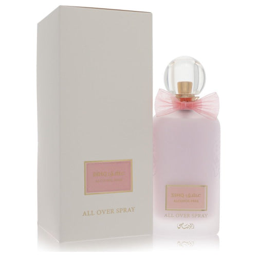 Rasasi Eshq by RasasiEau De Parfum Spray (Unisex) 3.38 oz 3.38 oz / 100 ml / Alcohol, Amber, Woody, Aldehyde, Oils Unisex