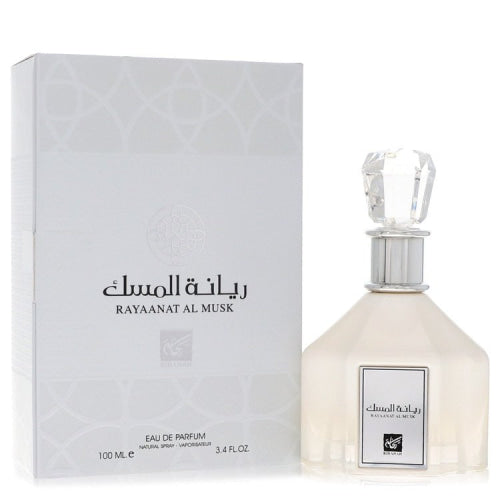 Rayaanat Al Musk by RihanahEau De Parfum Spray (Unisex) 3.4 oz 3.4 oz / 100 ml / Alcohol, Amber, Woody, Aldehyde, Oils Unisex
