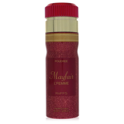 Riiffs Mayfair L’femme by RiiffsPerfumed Body Spray 6.67 oz 6.67 oz / 197 ml / Alcohol, Amber, Woody, Aldehyde, Oils Women