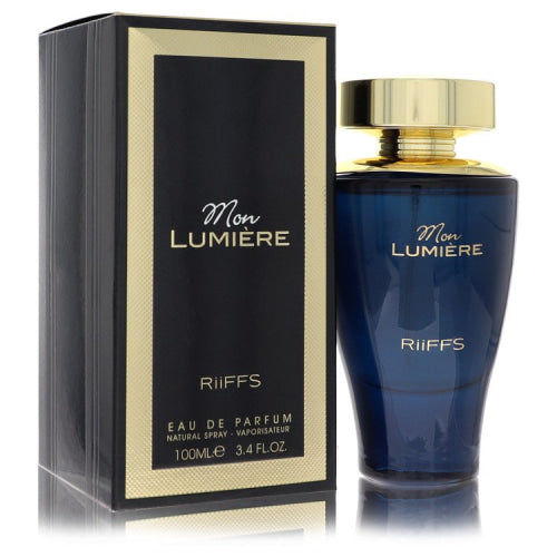 Riiffs Mon Lumiere by RiiffsEau De Parfum Spray (Unisex) 3.4 oz 3.4 oz / 100 ml / Alcohol, Amber, Woody, Aldehyde, Oils Unisex