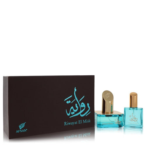 Riwayat El Misk by AfnanEau De Parfum Spray + Free.67 oz Travel EDP Spray 1.7 oz 1.7 oz / 50 ml / Alcohol, Amber, Woody, Aldehyde, Oils