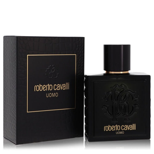 Roberto Cavalli Uomo by Roberto CavalliEau De Toilette Spray 3.4 oz 3.4 oz / 100 ml / Alcohol, Amber, Woody, Aldehyde, Oils Men
