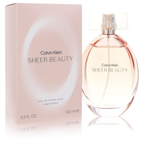 Sheer Beauty by Calvin KleinEau De Toilette Spray 3.4 oz 3.4 oz / 100 ml / Alcohol, Amber, Woody, Aldehyde, Oils Women
