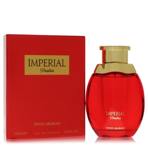Swiss Arabian Imperial Arabia by Swiss ArabianEau De Parfum Spray (Unisex) 3.4 oz 3.4 oz / 100 ml / Alcohol, Amber, Woody, Aldehyde, Oils