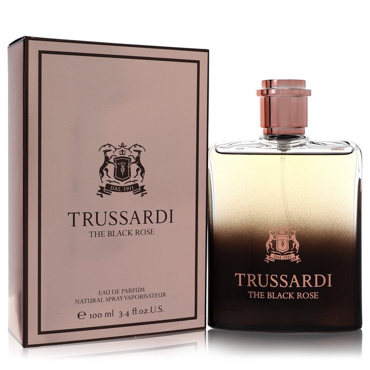 The Black Rose von TrussardiEau De Parfum Spray (Unisex) 3,3 oz