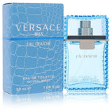 Versace Man by Versace Eau Fraiche Eau De Toilette Spray 1 oz for Refreshing All-Day Wear