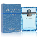 Versace Man by Versace Eau Fraiche Eau De Toilette Spray for Refreshing Daily Wear 3.4 oz