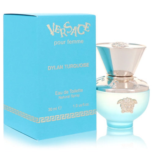 Versace Pour Femme Dylan Turquoise by VersaceEau De Toilette Spray 1 oz 1 oz / 30 ml / Alcohol, Amber, Woody, Aldehyde, Oils Women