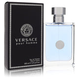 Versace Pour Homme by Versace Eau De Toilette Spray 3.4 oz Refreshing Men's Fragrance