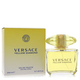Versace Yellow Diamond Eau De Toilette Spray 6.7 oz for Women - Radiant Floral Fragrance