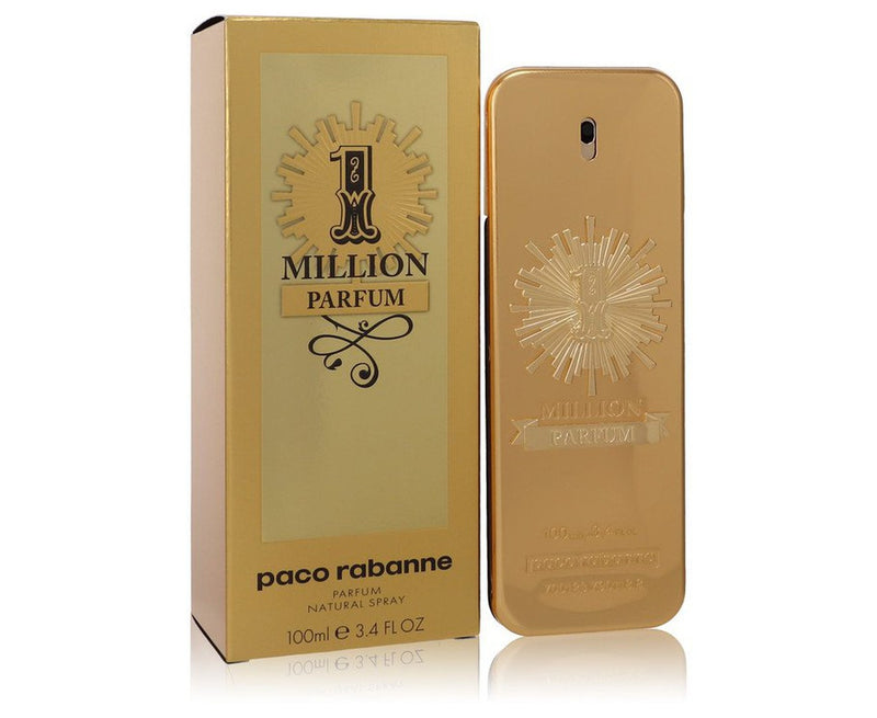 1 Million Parfum Cologne By Paco Rabanne Parfum Spray3.4 oz Parfum Spray