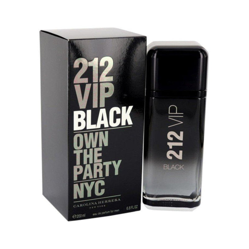 212 VIP Black by Carolina Herrera Eau De Parfum Spray 6.8 oz