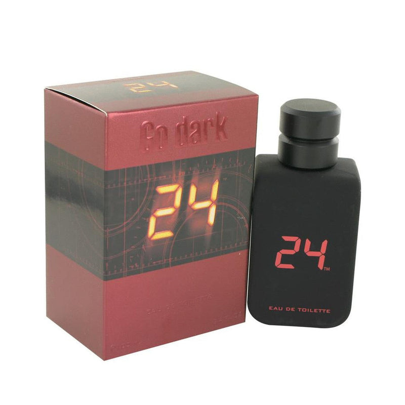 24 Go Dark The Fragrance by ScentStory Eau De Toilette Spray 3.4 oz