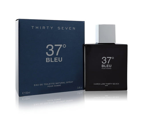 37 Bleu by Karen Low Eau De Toilette Spray 3.4 oz