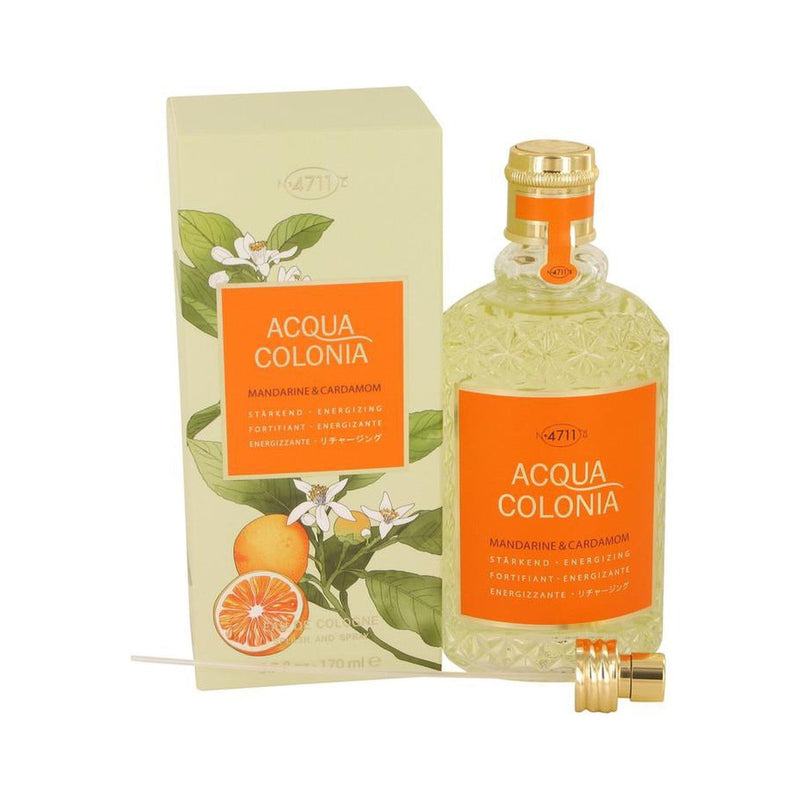 4711 Acqua Colonia Mandarine & Cardamom by 4711 Eau De Cologne Spray (Unisex) 5.7 oz