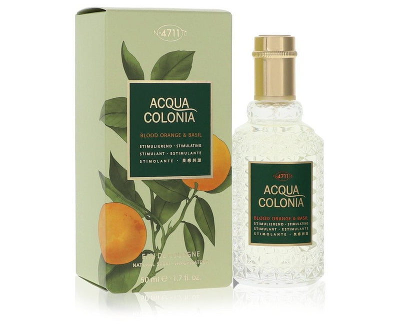 4711 Acqua Colonia Blood Orange & Basil by 4711Eau De Cologne Spray (Unisex) 1.7 oz