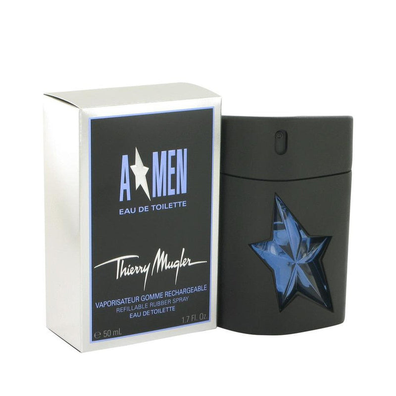 ANGEL by Thierry Mugler Eau De Toilette Spray Refillable (Rubber Flask) 1.7 oz