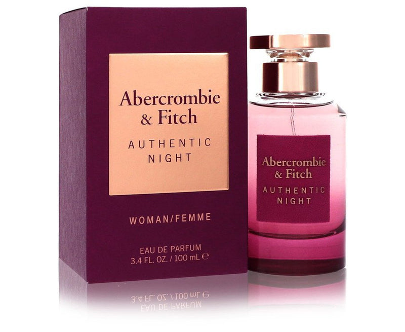 Abercrombie & Fitch Authentic Night by Abercrombie & FitchEau De Parfum Spray 3.4 oz