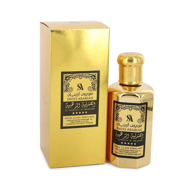 Al Sandalia Al Dhahabia by Swiss Arabian Concentrated Perfume Oil Free From Alcohol (Unisex) 3.21 oz