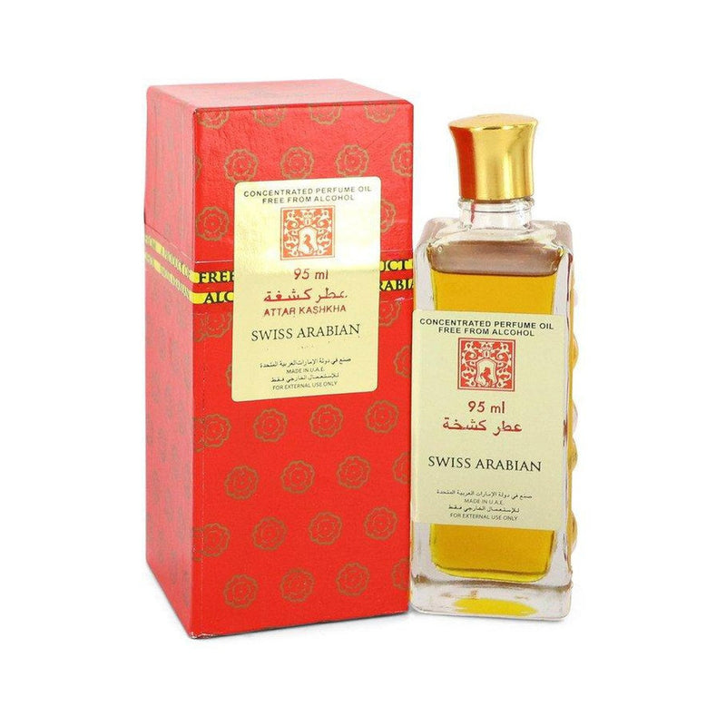 Attar Kashkha by Swiss Arabian Concentrated Perfume Oil Free From Alcohol (Unisex) 3.2 oz