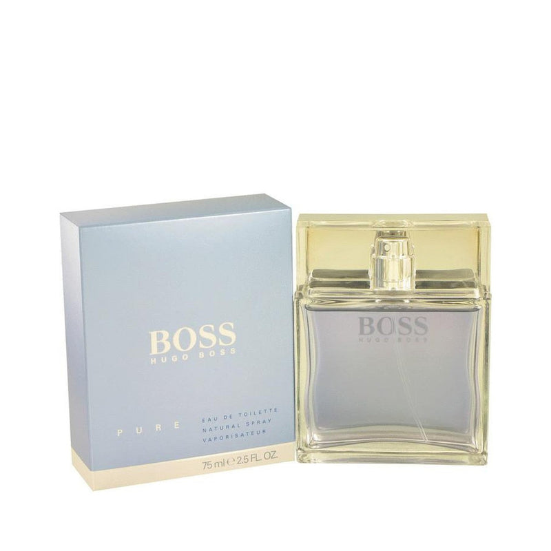 Boss Pure by Hugo Boss Eau De Toilette Spray 2.5 oz