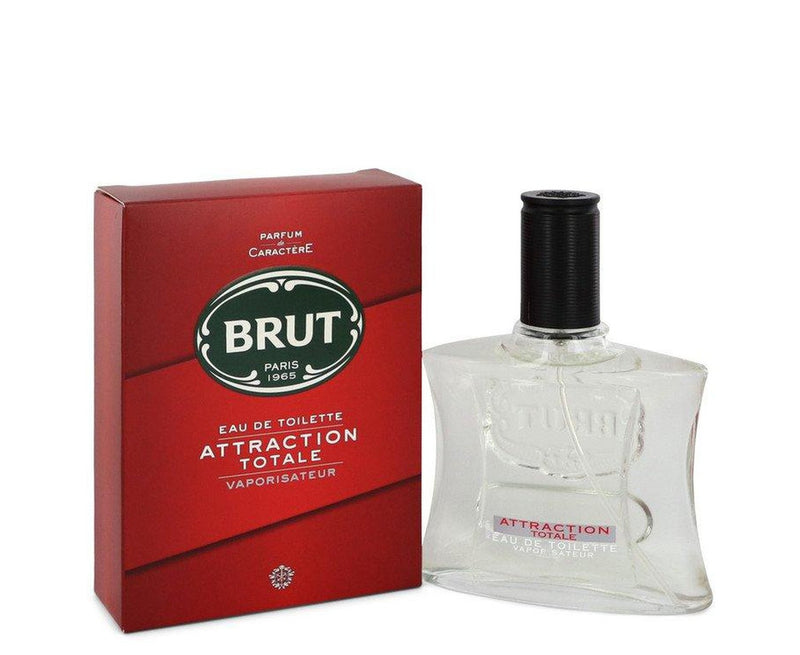 Brut Attraction Totale by Faberge Eau De Toilette Spray 3.4 oz