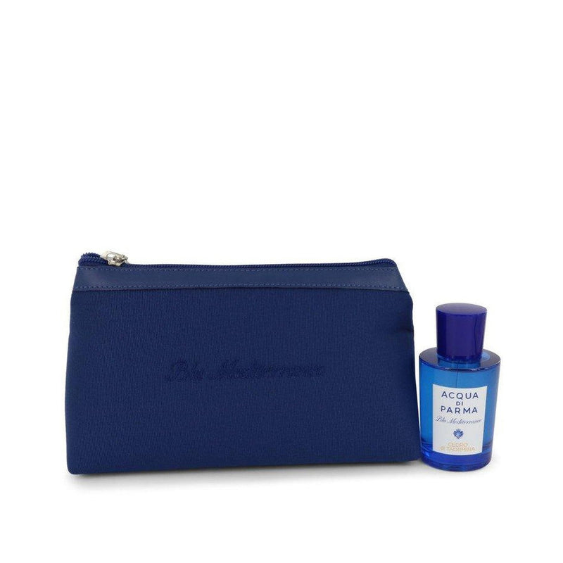 Blu Mediterraneo Cedro Di Taormina by Acqua Di Parma Gift Set -- 2.5 oz Eau De Toilette Spray (Unisex) in Bag