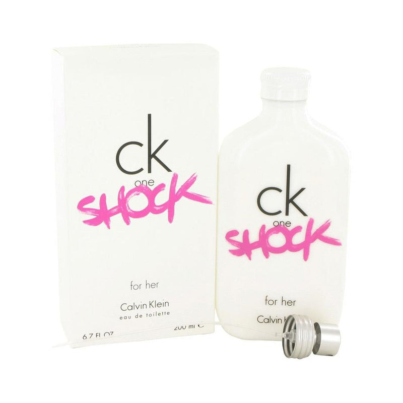 CK One Shock by Calvin Klein Eau De Toilette Spray 6.7 oz