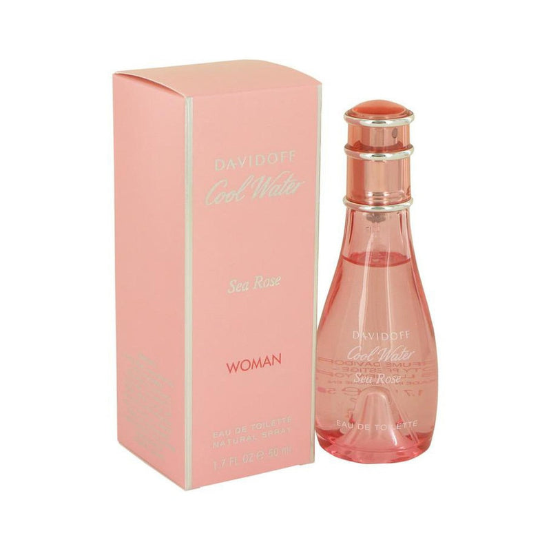 Cool Water Sea Rose by Davidoff Eau De Toilette Spray 1.7 oz